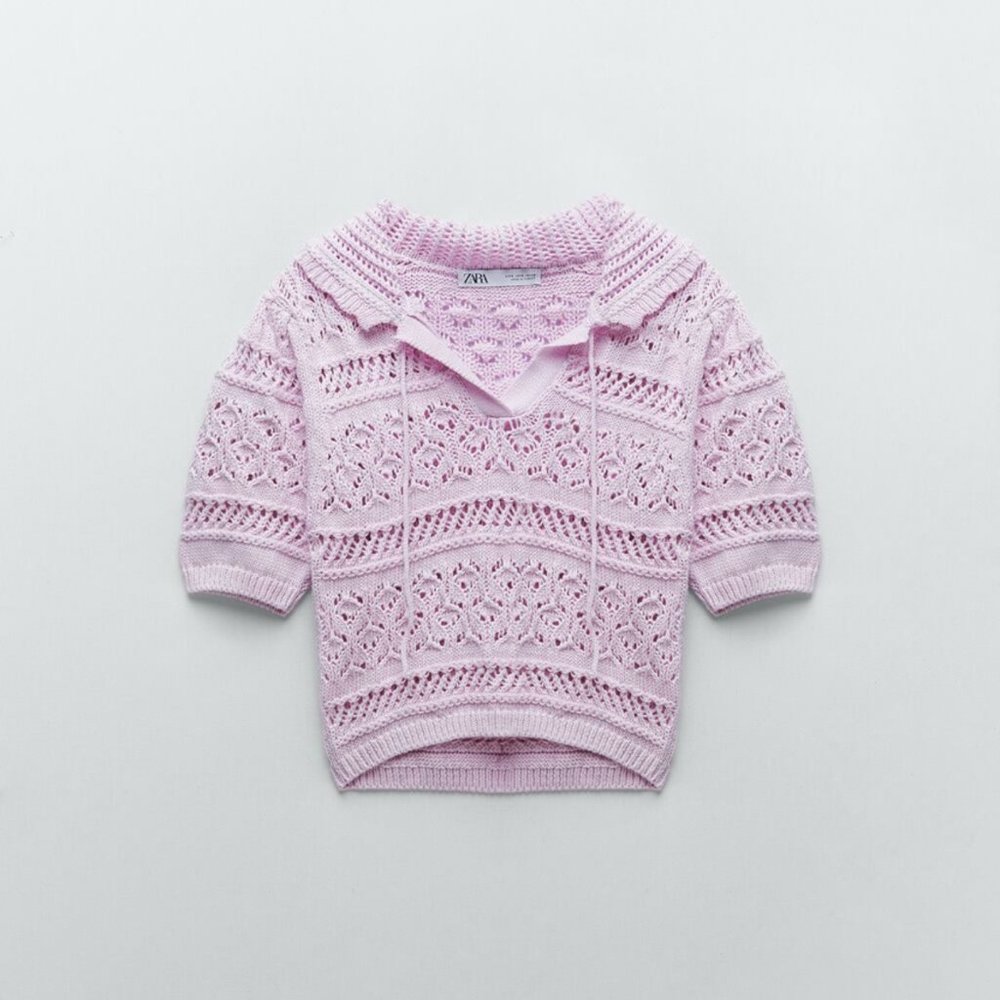 Zara Crochet Top